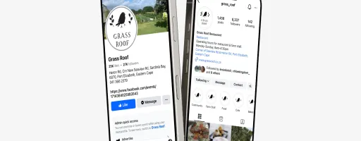 Instagram and Facebook apps on smartphones—Point A Marketing’s social media management services in Luxembourg